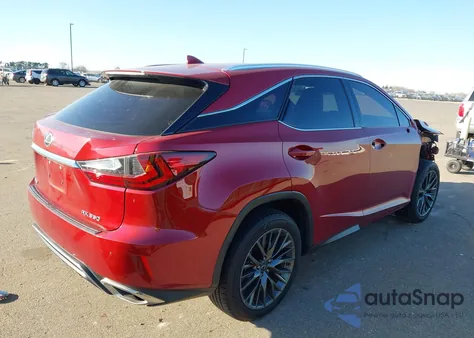 2016 Lexus Rx 350 F Sport from USA, damaged, VIN 2T2BZMCA7GC008277